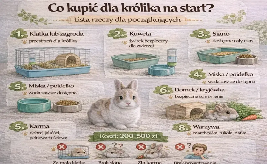 Klatka dla królika: niezbędnik, porady i lista zakupów